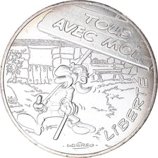 Coin, France, 10 Euro, Liberté Obélix, Agecanonix, 2015, MS(63), Silver