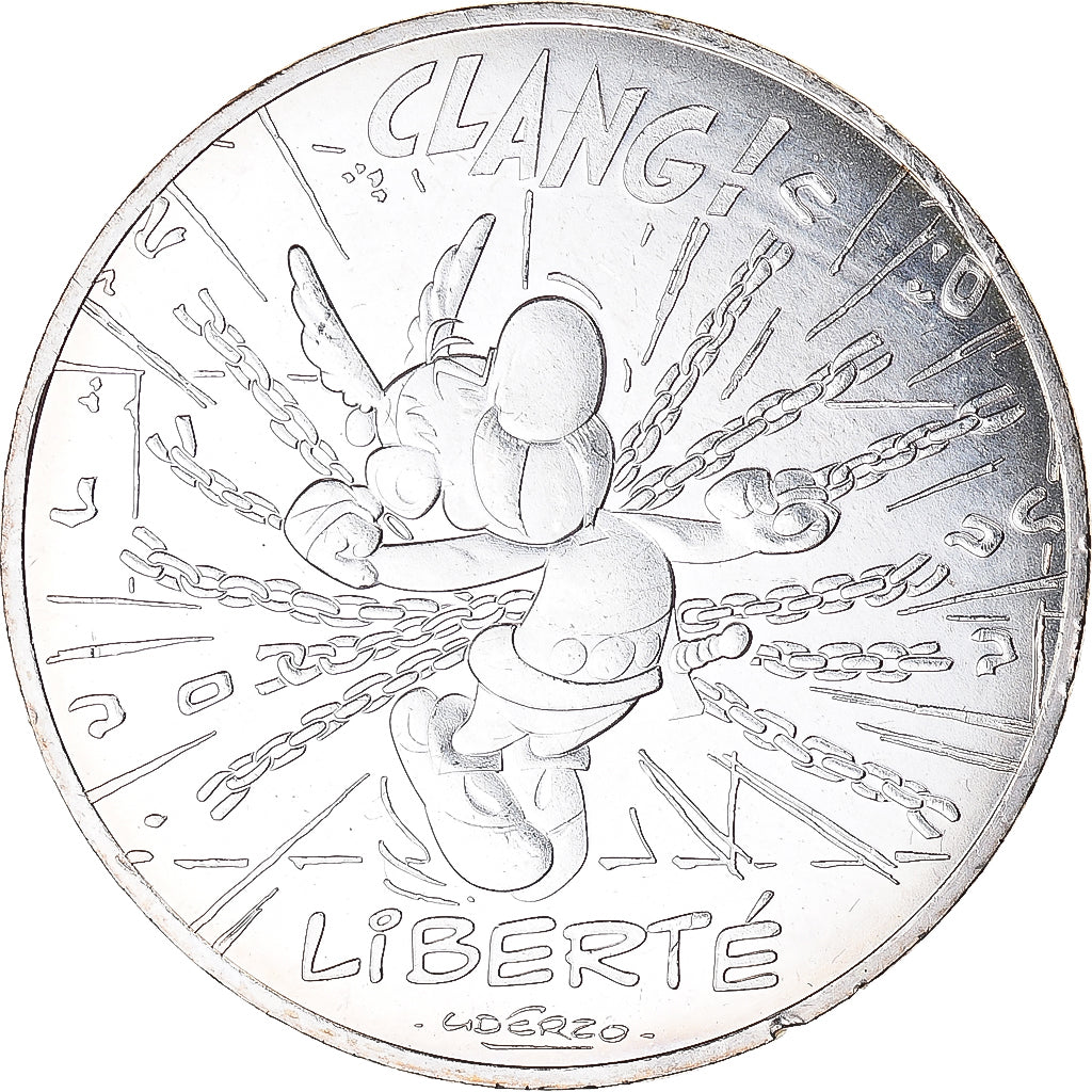 Frankrijk, Parijse munten, 10 Euro, Astérix Liberté (Le Tour de Gaule -