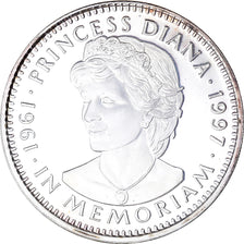 Monnaie, Libéria, 20 Dollars, 1997, SPL+, Argent, KM:417