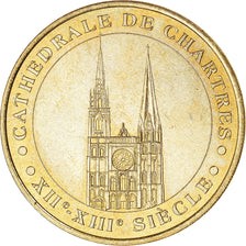 France, Token, Touristic token, 28/ Cathédrale de Chartres, 2001, Monnaie de