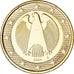 GERMANY - FEDERAL REPUBLIC, 1 Euro, 2004, Munich, MS(63), Gold plated