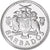 Moeda, Barbados, 10 Cents, 1975, Franklin Mint, MS(65-70), Cobre-níquel, KM:12