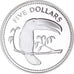 Moeda, Belize, 5 Dollars, 1974, Franklin Mint, MS(65-70), Prata, KM:44a