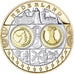 Holandia, medal, Euro, Europa, MS(65-70), Srebro