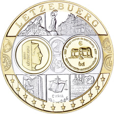 Luxembourg, Médaille, Euro, Europa, FDC, Argent