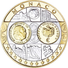 Monaco, Médaille, L'Europe, Monaco, FDC, Argent