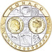 Monaco, medal, L'Europe, Monaco, MS(65-70), Srebro