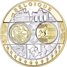 Belgium, Medal, L'Europe, Belgique, MS(65-70), Silver