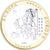 Malta, medalha, Euro, Europa, MS(65-70), Prata
