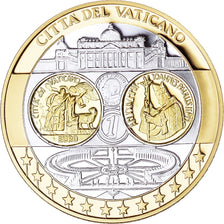 Vaticano, medaglia, L'Europe, Vatican, FDC, Argento
