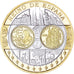 Spanje, Medaille, L'Europe, Espagne, FDC, Zilver