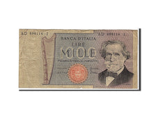 Italy, 1000 Lire, 1969, KM #101a, VF(30-35), AD696114J