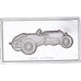France, Medal, Célèbres Automobiles du Monde, AUSTIN 1908, MS(63), Silver