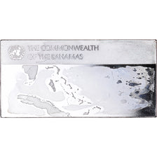 França, medalha, Les Drapeaux des Nations-Unies, COMMONWEALTH DES BAHAMAS