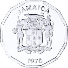 Moneta, Giamaica, Elizabeth II, Cent, 1976, Franklin Mint, USA, FDC, Alluminio