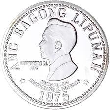 Coin, Philippines, The New Society, 50 Piso, 1975, MS(65-70), Silver, KM:212
