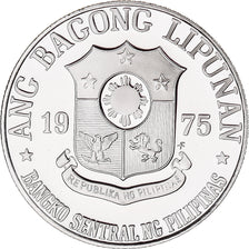 Moneda, Filipinas, The New Society, Piso, 1975, FDC, Cobre - níquel, KM:209.1