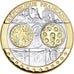 France, Medal, L'Europe, 2002, République Française, MS(65-70), Silver