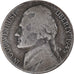 Moneta, USA, Jefferson Nickel, 5 Cents, 1945, U.S. Mint, Philadelphia