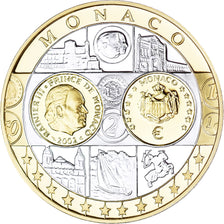 Monaco, Médaille, L'Europe, Monaco, Politics, Society, War, FDC, Argent
