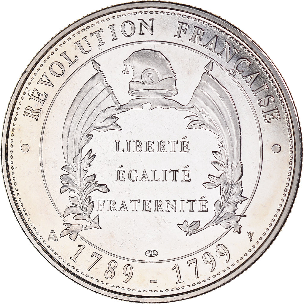 France, Medal, Révolution Française, Prise de la Bastille, History, MS(65-70)
