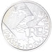 França, 10 Euro, Basse-Normandie, 2010, Paris, MS(65-70), Prata, Gadoury:EU399