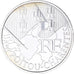 France, 10 Euro, Poitou-Charentes, 2010, Paris, MS(65-70), Silver, KM:1667