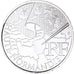 Frankreich, 10 Euro, Haute-Normandie, 2010, Monnaie de Paris, STGL, Silber