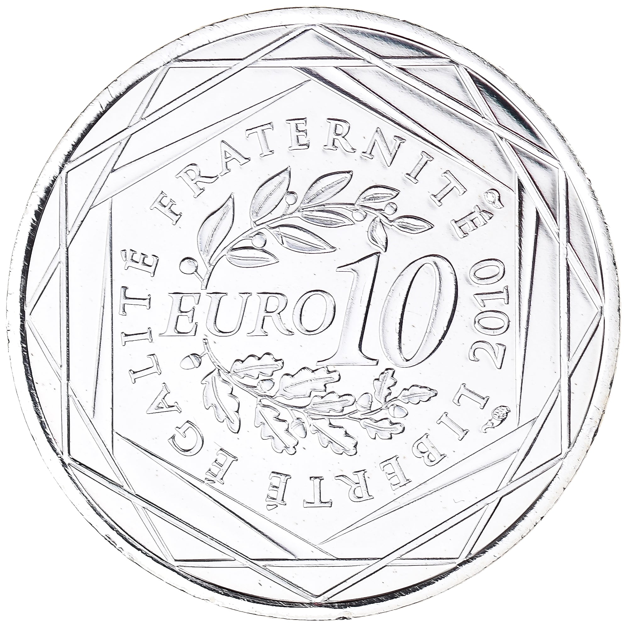 Frankreich, 10 Euro, Haute-Normandie, 2010, Monnaie de Paris, STGL, Silber