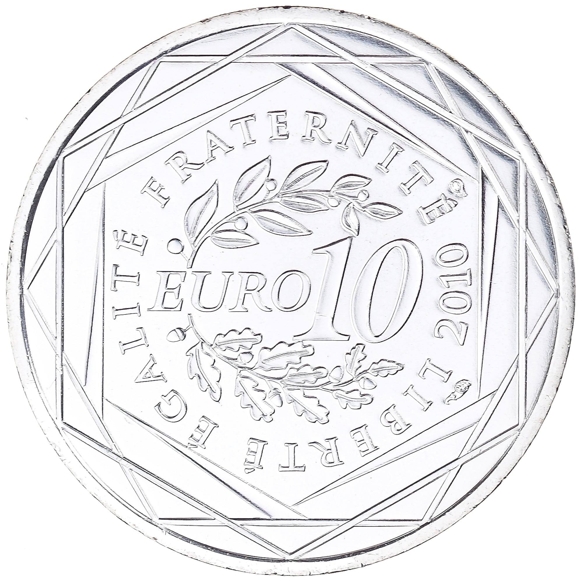 France, 10 Euro, 2010, Paris, Martinique, FDC, Argent, KM:1662