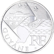 Frankreich, 10 Euro, 2010, Paris, Guyane, STGL, Silber, KM:1654