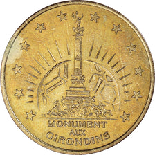 France, Token, Euro des Villes, 1998, Bordeaux - Monument des Girondins