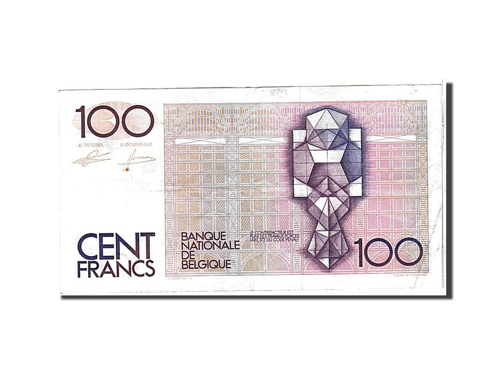 Banknote, Belgium, 100 Francs, 1982, KM:142a, EF(40-45)