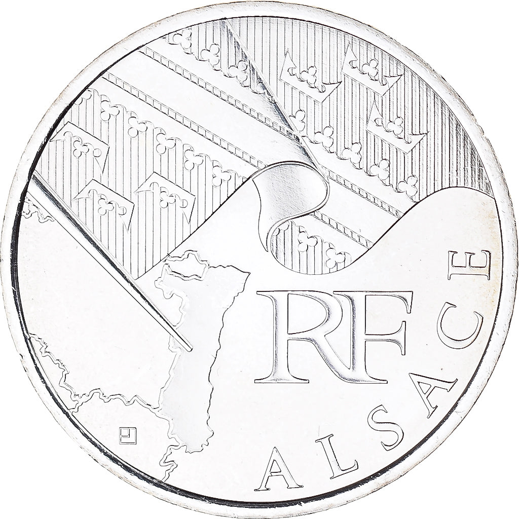 France, 10 Euro, 2010, Paris, MS(65-70), Silver, KM:1652