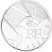 France, 10 Euro, 2010, Paris, MS(65-70), Silver, KM:1652
