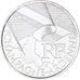 France, 10 Euro, Champagne-Ardenne, 2010, Paris, MS(65-70), Silver