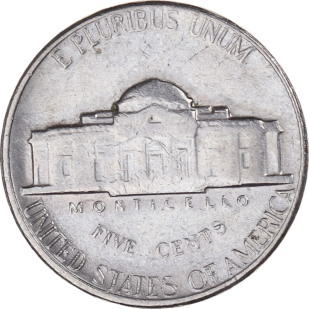 Moneda, Estados Unidos, Jefferson Nickel, 5 Cents, 1969, U.S. Mint