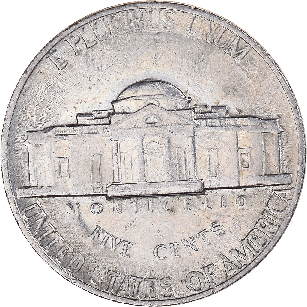 Moneta, Stati Uniti, Jefferson Nickel, 5 Cents, 1972, U.S. Mint, Philadelphia