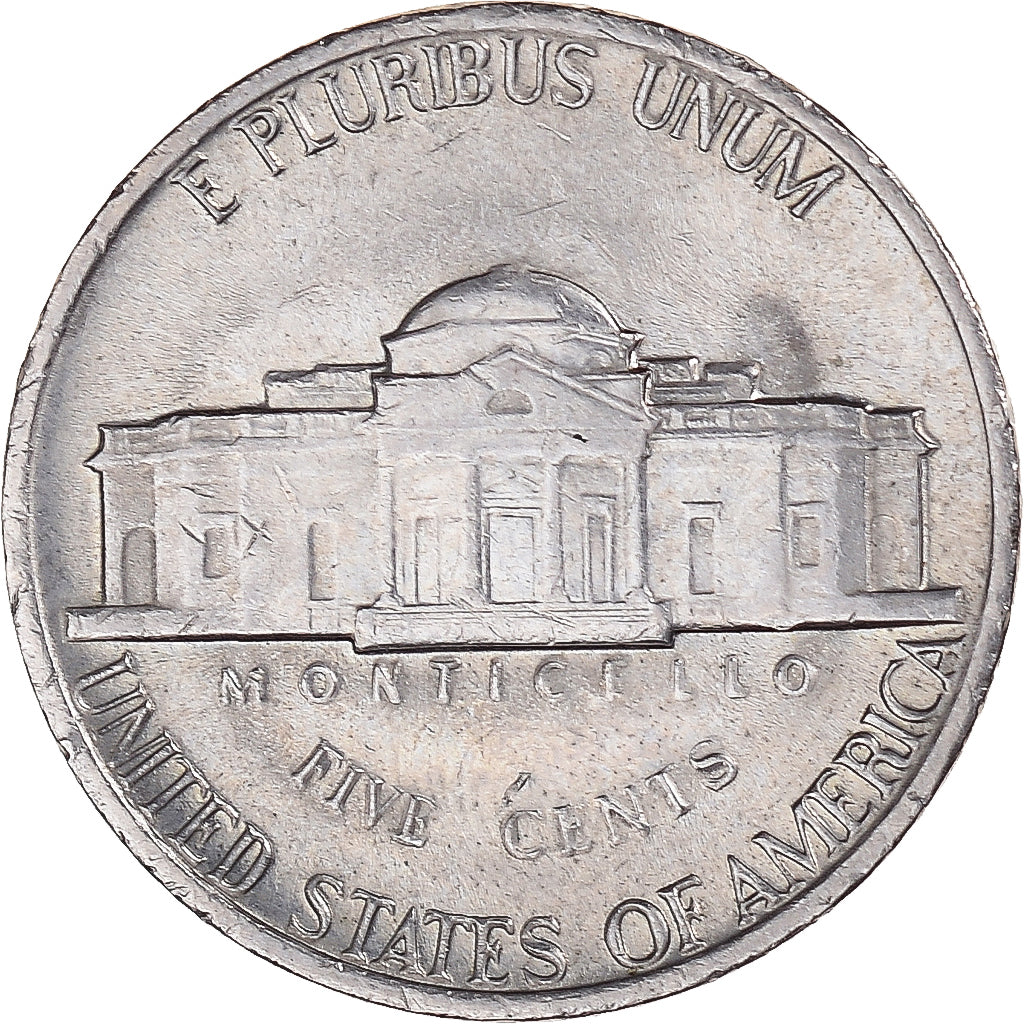 Moneda, Estados Unidos, Jefferson Nickel, 5 Cents, 1978, U.S. Mint