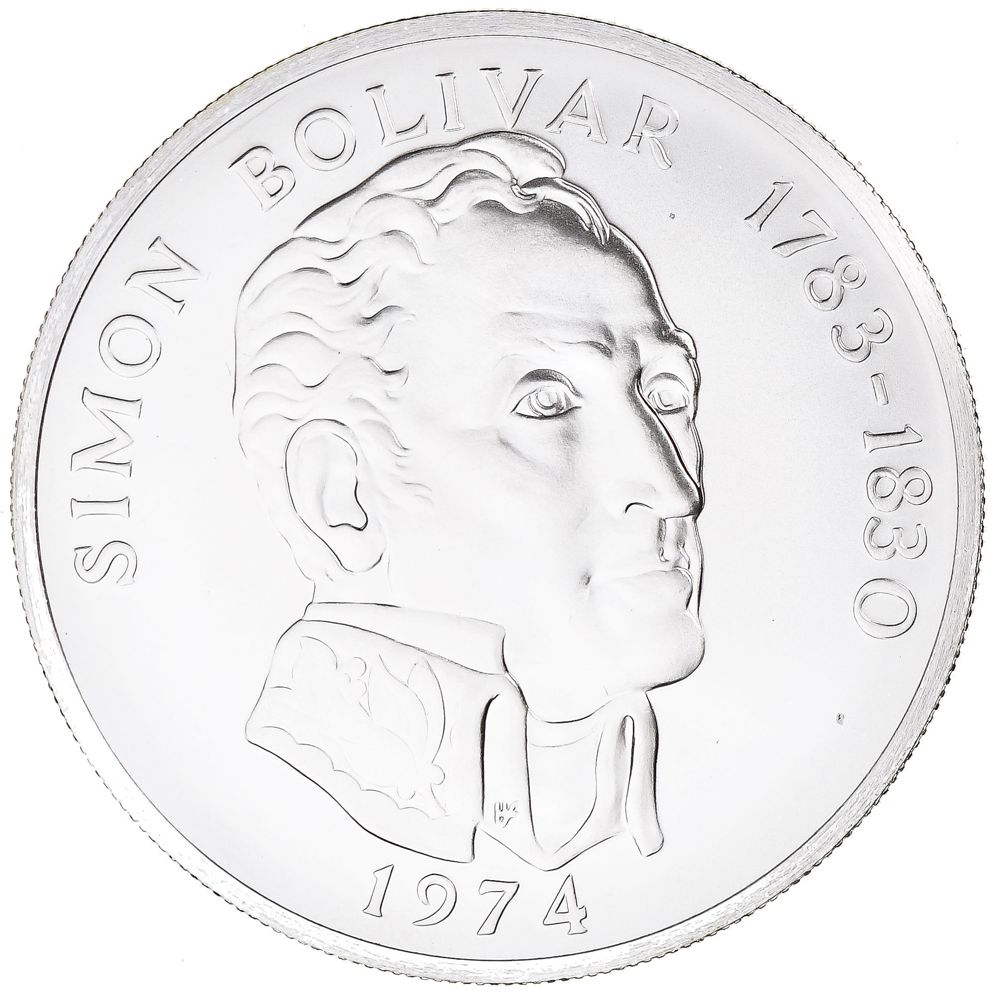 Monnaie, Panama, 20 Balboas, 1974, U.S. Mint, Proof, SPL+, Argent, KM:31