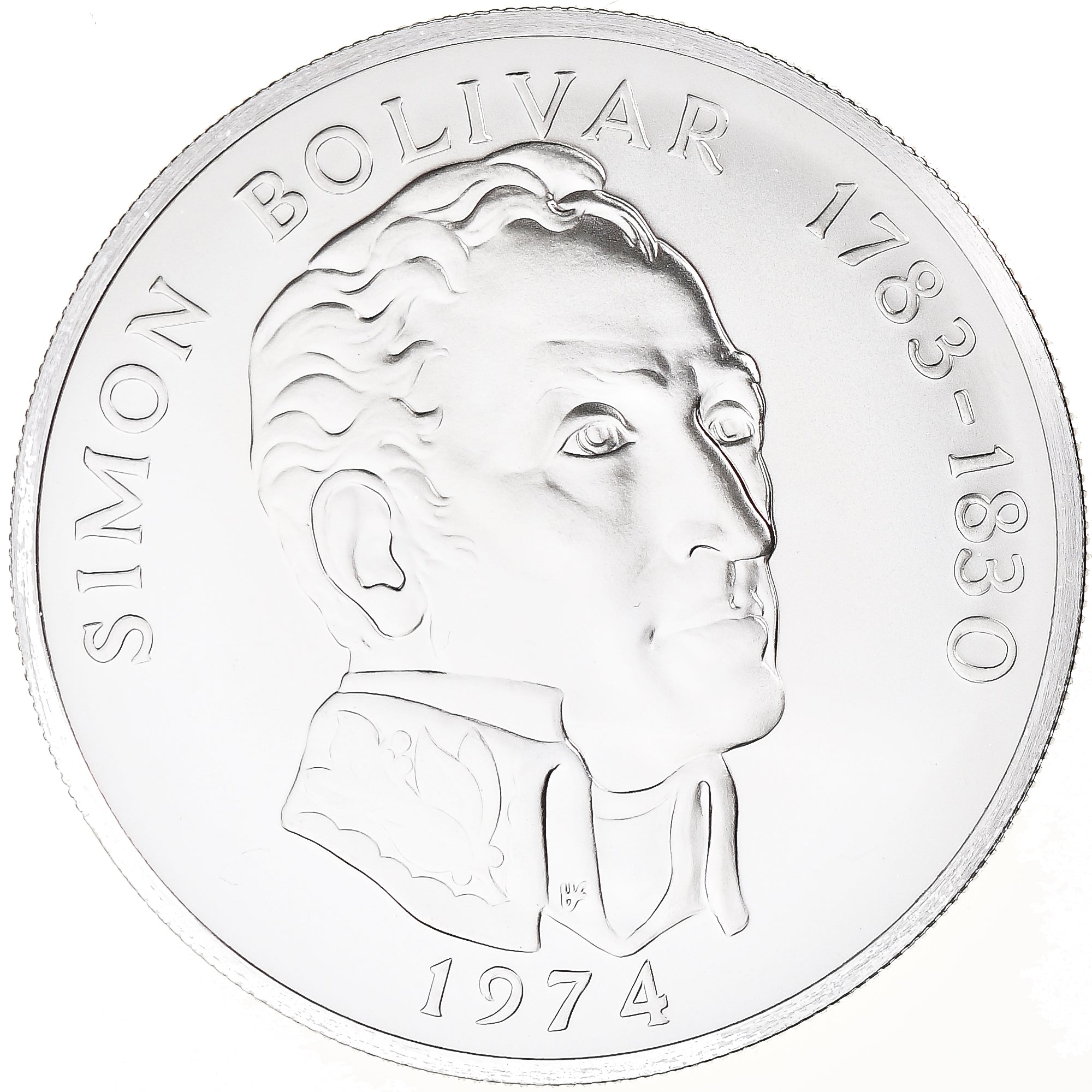 Monnaie, Panama, 20 Balboas, 1974, U.S. Mint, Proof, FDC, Argent, KM:31