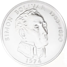 Monnaie, Panama, 20 Balboas, 1974, U.S. Mint, Proof, FDC, Argent, KM:31