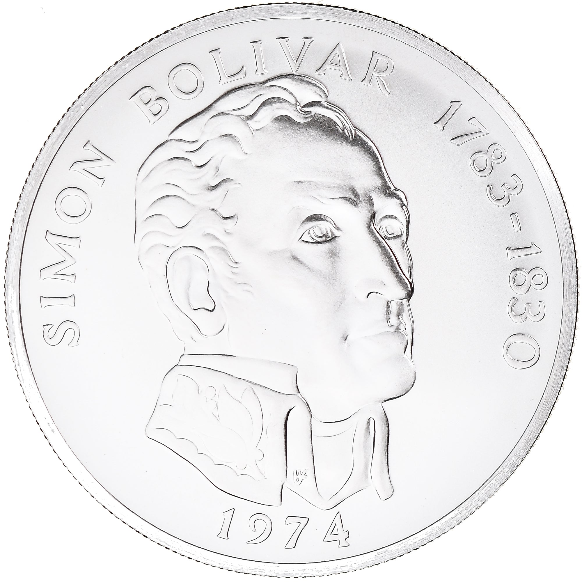 Monnaie, Panama, 20 Balboas, 1974, U.S. Mint, Proof, FDC, Argent, KM:31