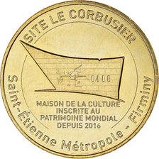 France, Token, Firminy - Site Le Corbusier, 2017, MDP, MS(63), Copper-nickel