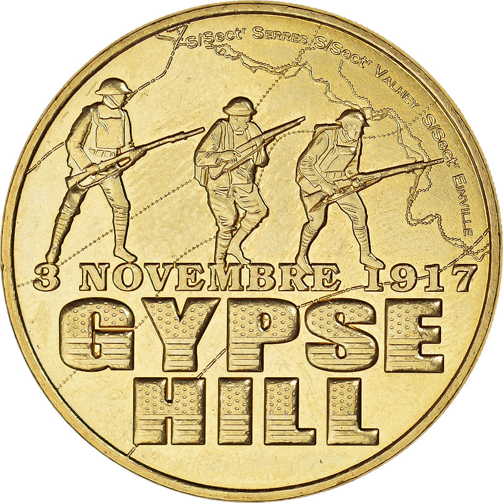 Francia, zeton, Lunéville - Gypse Hill - 3 novembre 1917, 2017, MDP, SC