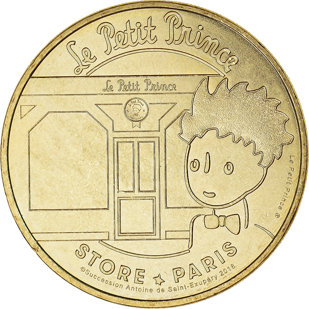 France, Token, PETIT PRINCE - PARIS STORE N°2 - La Façade, 2018, MS(63)