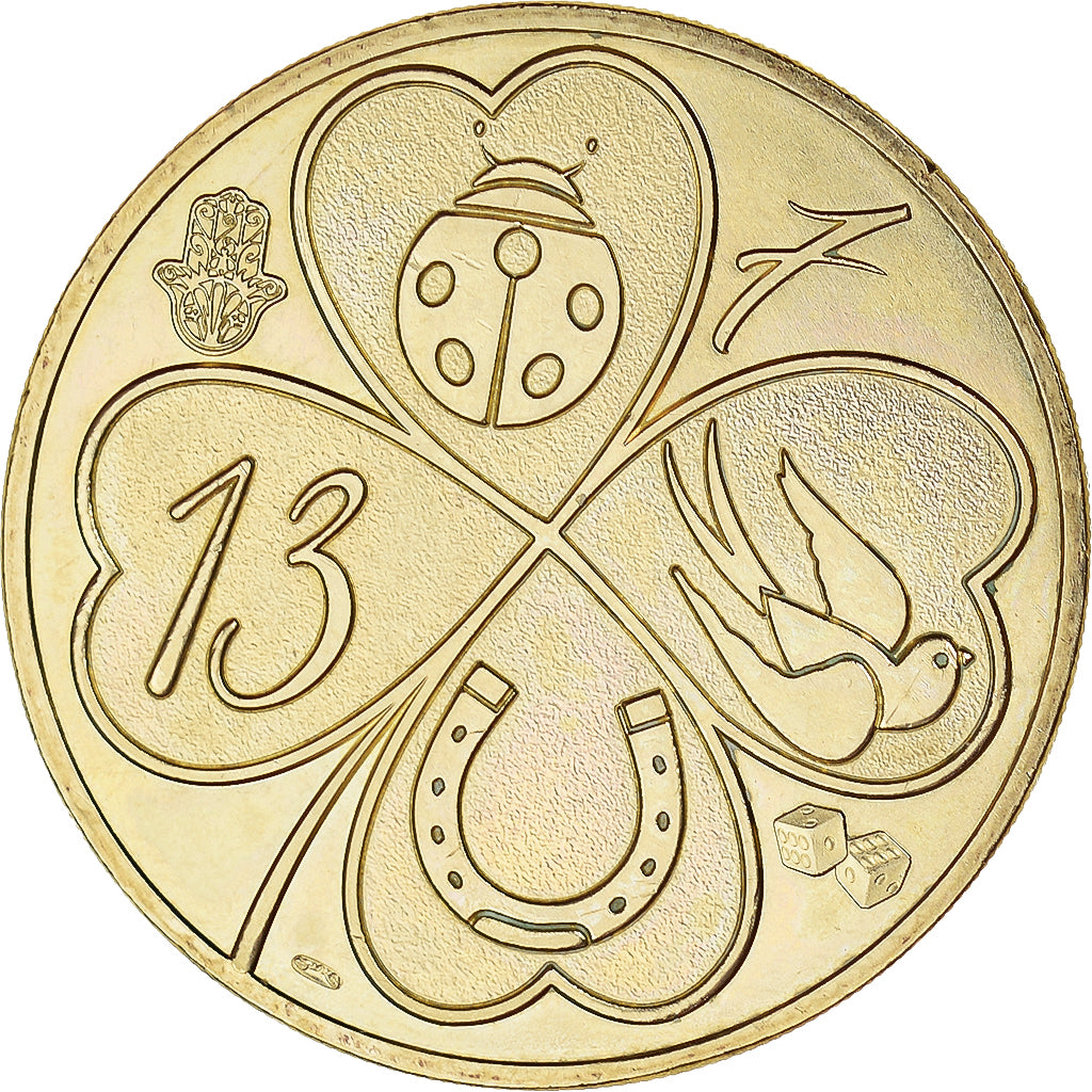 France, Token, Touristic token, Paris - Chance et grattage, MDP, MS(63)