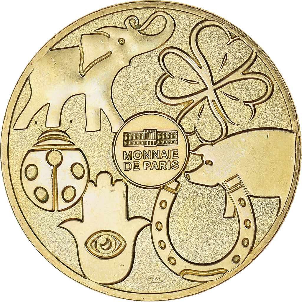France, Token, Touristic token, Paris - Chance et grattage, MDP, MS(63)