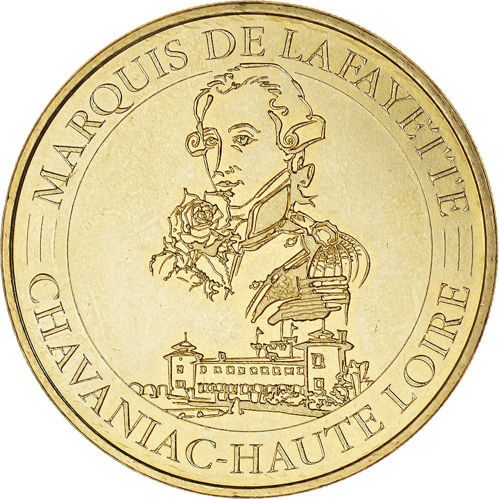 France, Jeton, Chavaniac - Marquis de Lafayette, 2018, MDP, SPL, Cupro-nickel