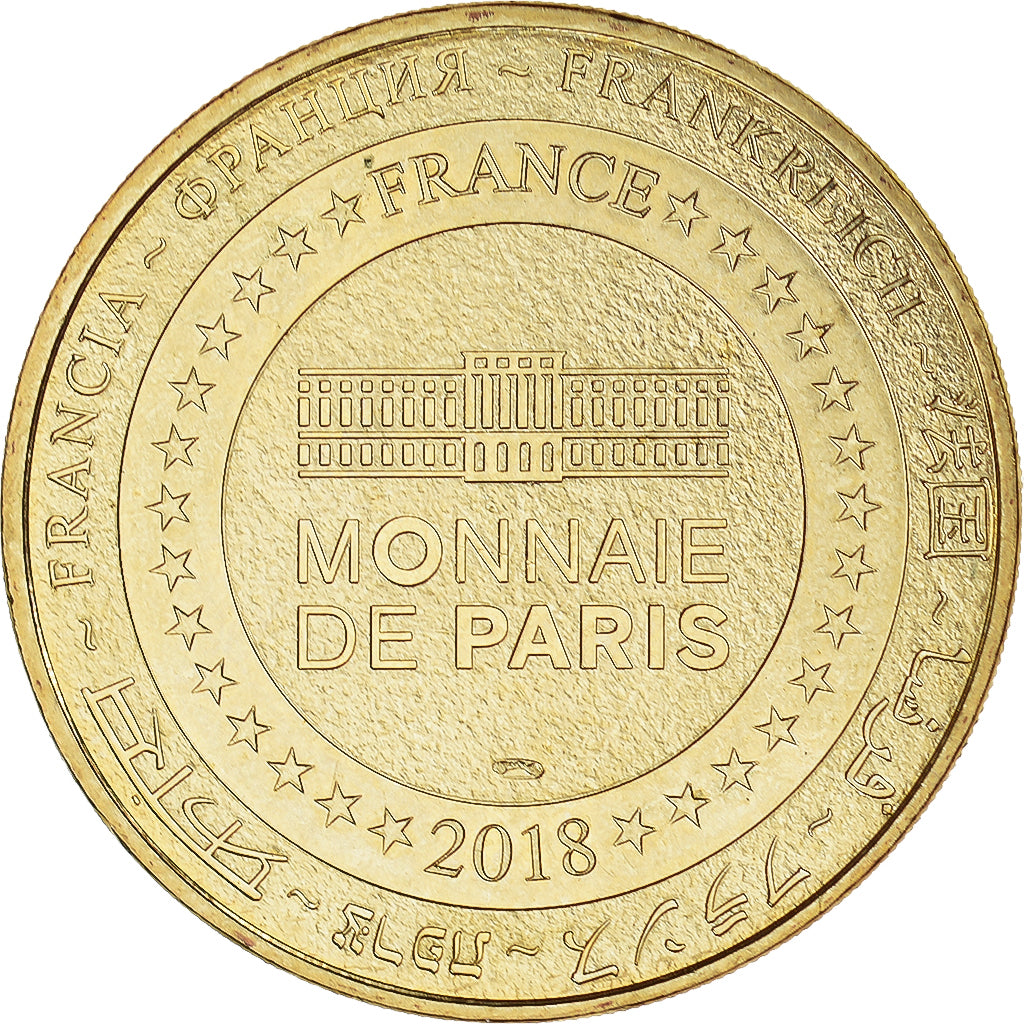 France, Jeton, Chavaniac - Marquis de Lafayette, 2018, MDP, SPL, Cupro-nickel